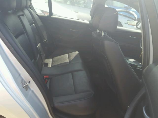 WBAPN7C51BA781282 - 2011 BMW 335 D SILVER photo 6