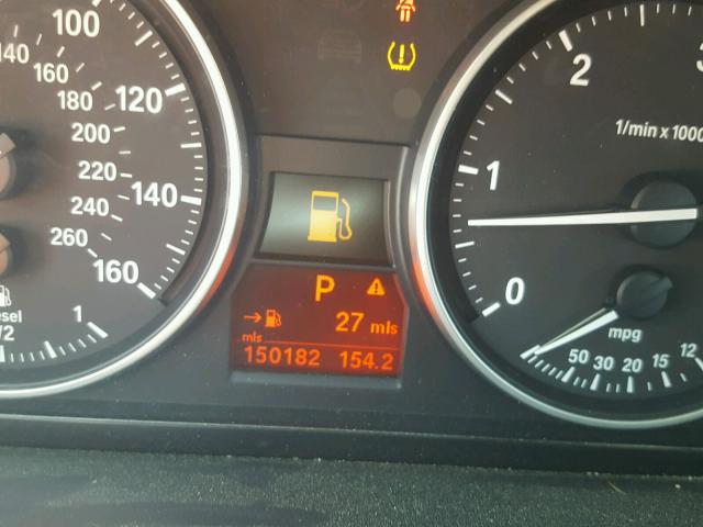 WBAPN7C51BA781282 - 2011 BMW 335 D SILVER photo 8