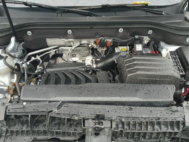 1V2MR2CA0JC504473 - 2018 VOLKSWAGEN ATLAS SEL SILVER photo 7