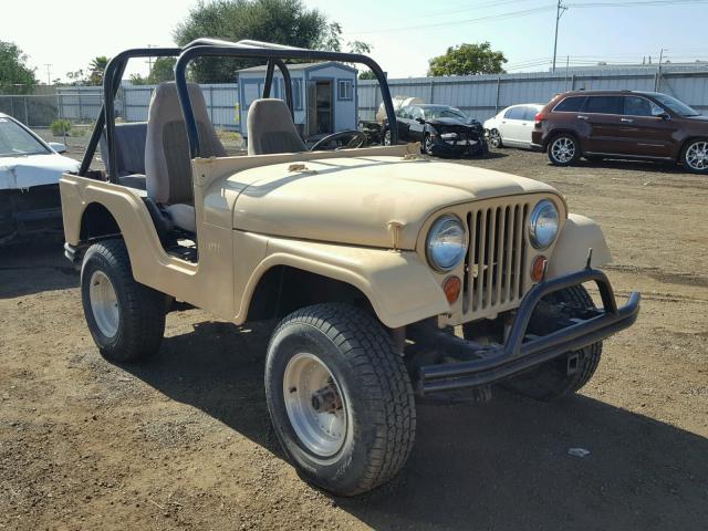 8305017360462 - 1970 JEEP CJ-5 TAN photo 1