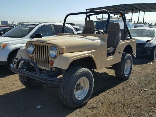 8305017360462 - 1970 JEEP CJ-5 TAN photo 2