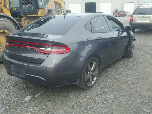 1C3CDFEB4GD578317 - 2016 DODGE DART GRAY photo 4