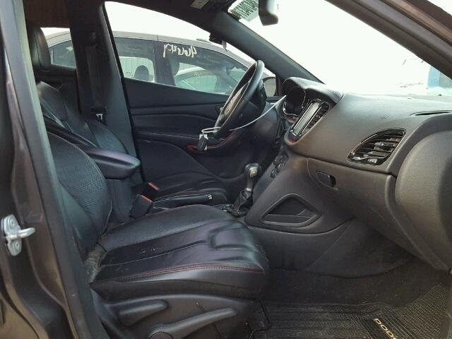 1C3CDFEB4GD578317 - 2016 DODGE DART 灰色 照片 5