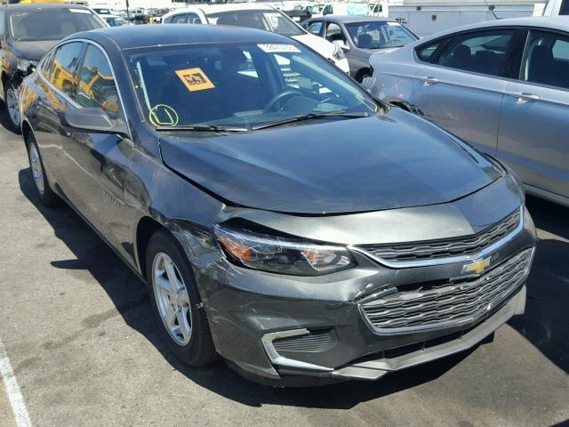 1G1ZB5ST1JF188203 - 2018 CHEVROLET MALIBU LS Grafit foto 1