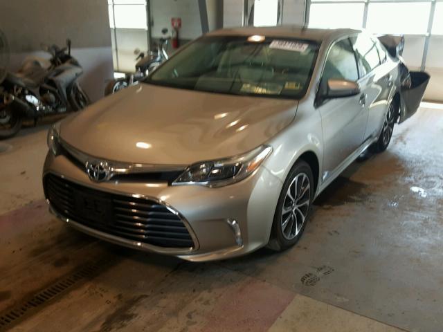 4T1BK1EB5GU211146 - 2016 TOYOTA AVALON XLE BLACK photo 2