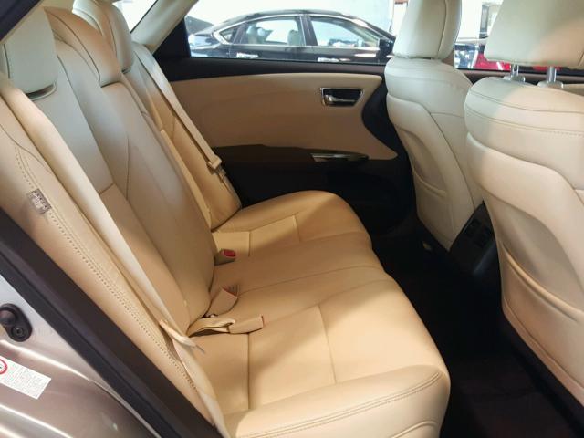 4T1BK1EB5GU211146 - 2016 TOYOTA AVALON XLE BLACK photo 6