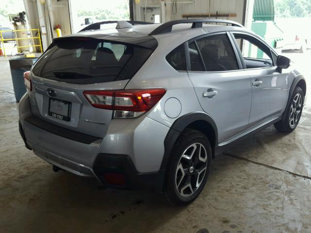 JF2GTAJC9JH234937 - 2018 SUBARU CROSSTREK SILVER photo 4