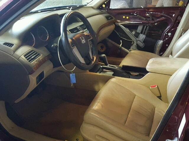 1HGCP26858A105870 - 2008 HONDA ACCORD EXL MAROON photo 5