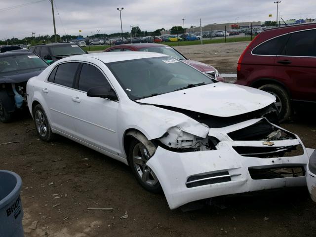 1G1ZG57B994144166 - 2009 CHEVROLET MALIBU LS WHITE photo 1