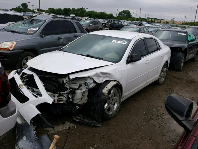 1G1ZG57B994144166 - 2009 CHEVROLET MALIBU LS WHITE photo 2