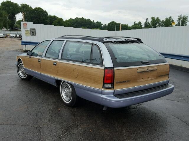 1G1BL82P1RR163931 - 1994 CHEVROLET CAPRICE CL 蓝色 照片 3