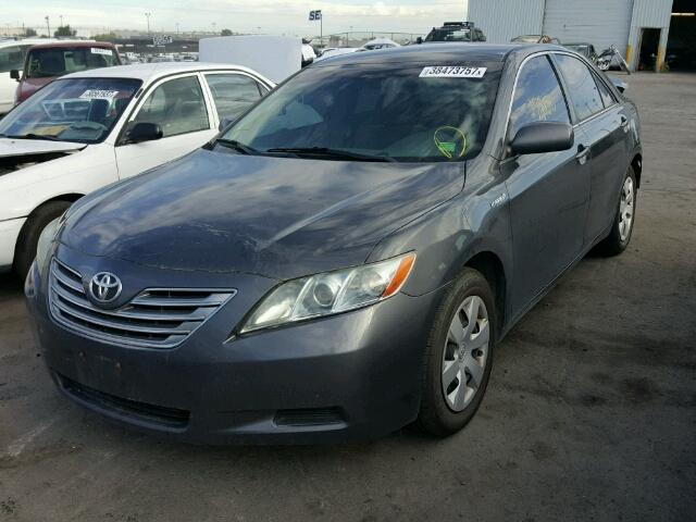 4T1BB46K38U053116 - 2008 TOYOTA CAMRY GRAY photo 2