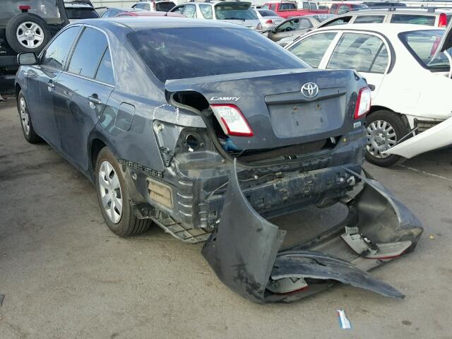 4T1BB46K38U053116 - 2008 TOYOTA CAMRY GRAY photo 3