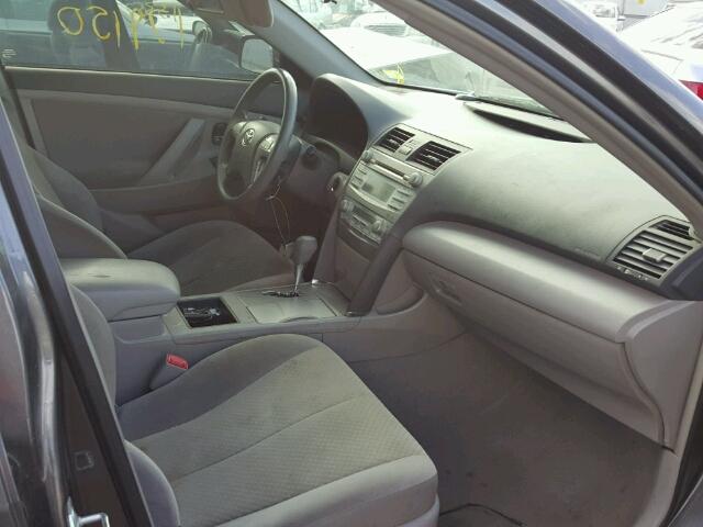 4T1BB46K38U053116 - 2008 TOYOTA CAMRY GRAY photo 5