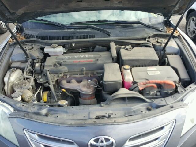 4T1BB46K38U053116 - 2008 TOYOTA CAMRY GRAY photo 7