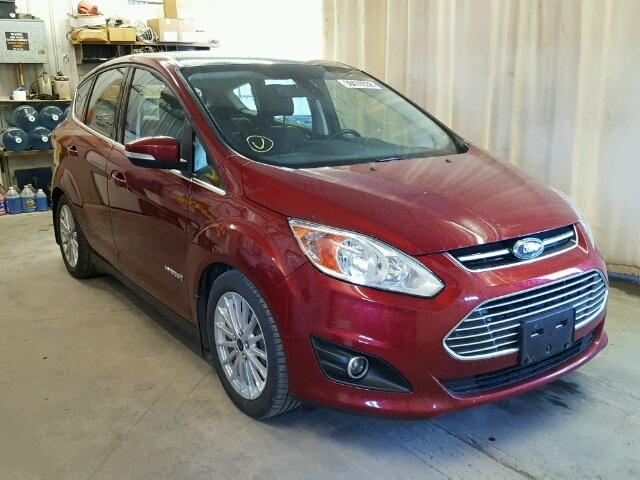 1FADP5BU9FL108155 - 2015 FORD C-MAX SEL RED photo 1