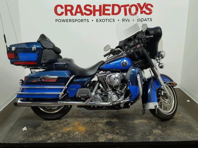 1HD1FCW174Y602548 - 2004 HARLEY-DAVIDSON FLHTCUI BLUE photo 1