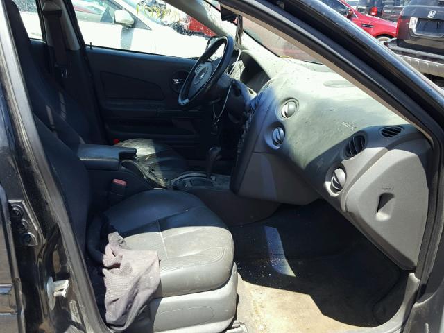 2G2WS522141163125 - 2004 PONTIAC GRAND PRIX BLACK photo 5