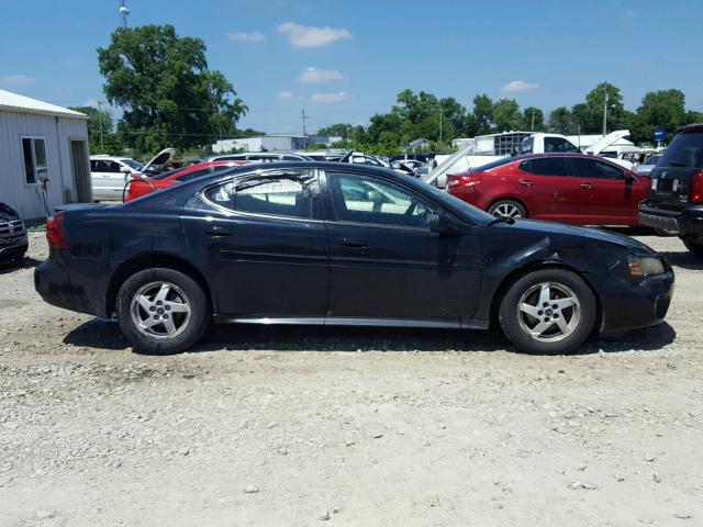 2G2WS522141163125 - 2004 PONTIAC GRAND PRIX BLACK photo 9