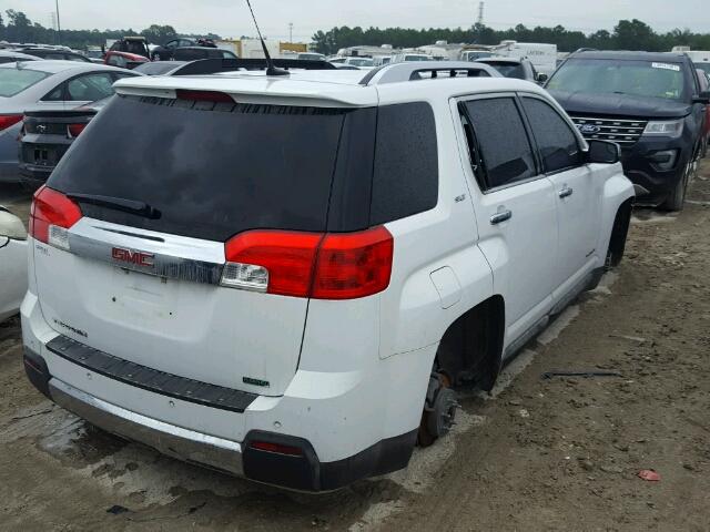 2GKALWEK3C6166800 - 2012 GMC TERRAIN SL WHITE photo 4