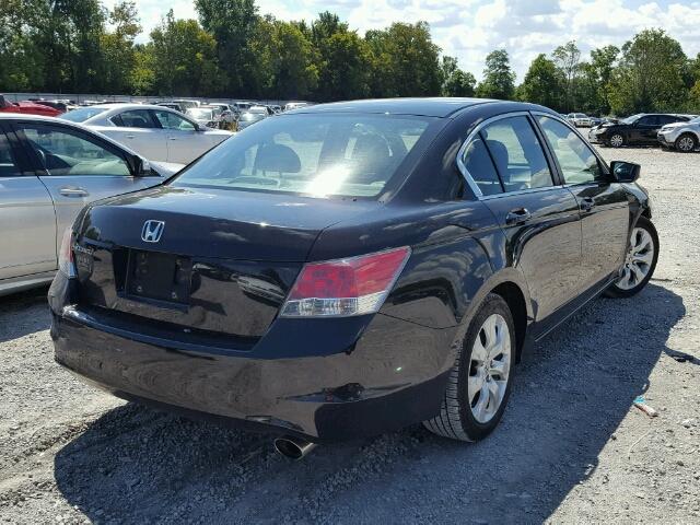 1HGCP2F75AA139918 - 2010 HONDA ACCORD EX BLACK photo 4