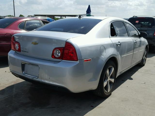 1G1ZC5E06CF204896 - 2012 CHEVROLET MALIBU 1LT 银色 照片 4