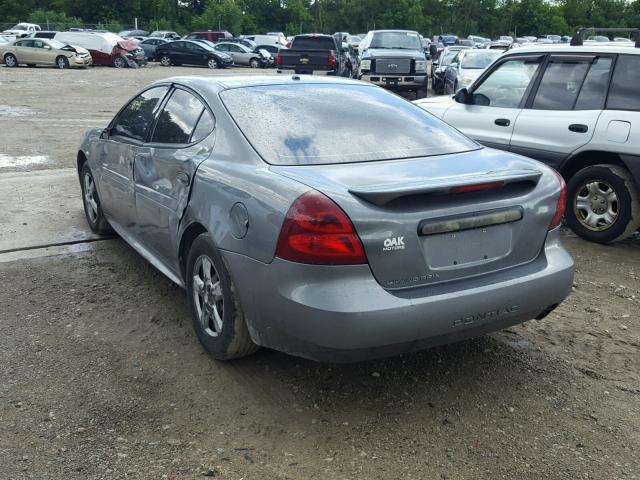 2G2WP552X81168133 - 2008 PONTIAC GRAND PRIX ნაცრისფერი ფოტო 3