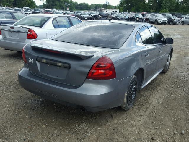 2G2WP552X81168133 - 2008 PONTIAC GRAND PRIX ნაცრისფერი ფოტო 4