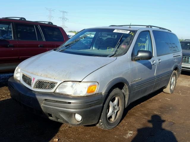 1GMDX03E01D205554 - 2001 PONTIAC MONTANA SILVER photo 2