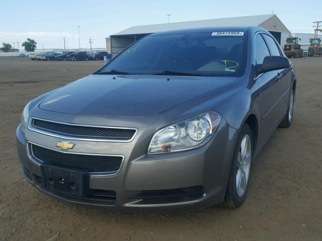 1G1ZB5E07CF170101 - 2012 CHEVROLET MALIBU LS ოქროსფერი ფოტო 2