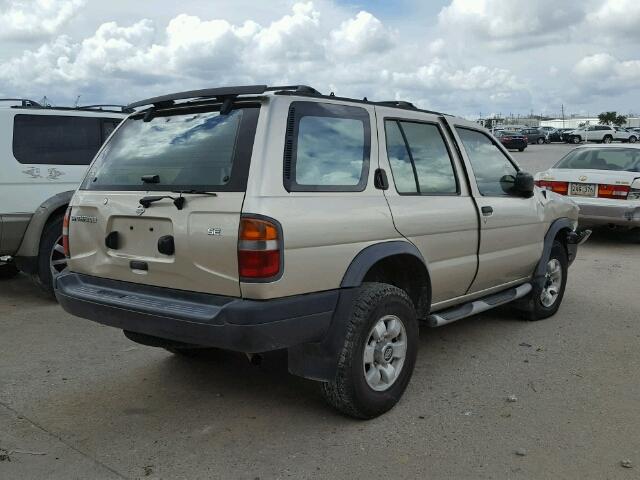 JN8AR05Y6WW215532 - 1998 NISSAN PATHFINDER GOLD photo 4