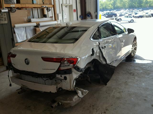 1G4ZP5SS1HU181110 - 2017 BUICK LACROSSE E WHITE photo 4