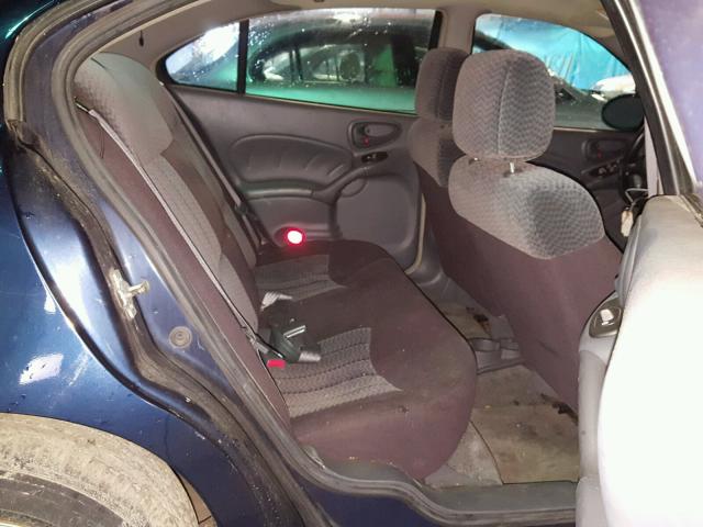 1G2NE52F34M702600 - 2004 PONTIAC GRAND AM S 蓝色 照片 6