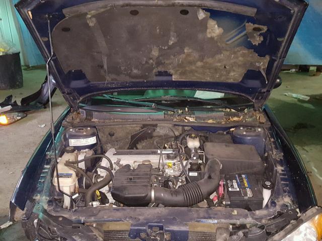 1G2NE52F34M702600 - 2004 PONTIAC GRAND AM S 蓝色 照片 7