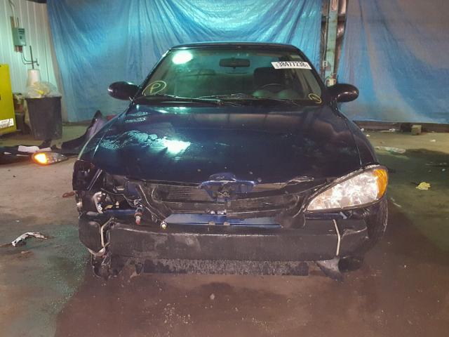 1G2NE52F34M702600 - 2004 PONTIAC GRAND AM S 蓝色 照片 9