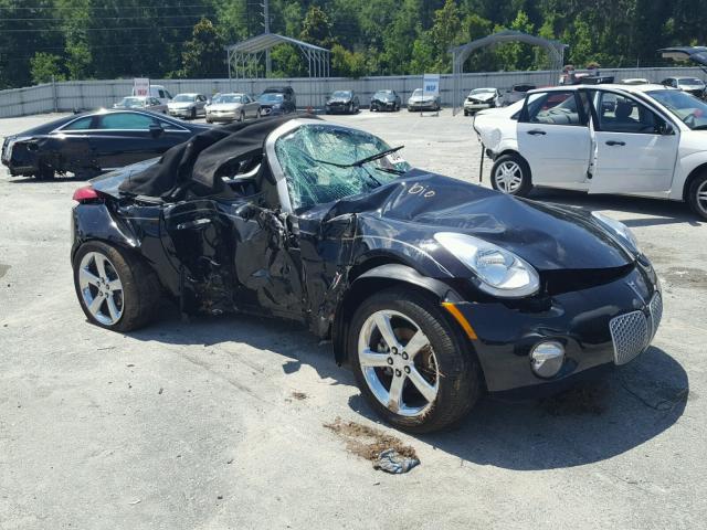 1G2MB33B76Y109029 - 2006 PONTIAC SOLSTICE BLACK photo 1