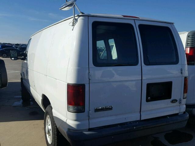 1FTNE24WX8DB57928 - 2008 FORD ECONOLINE WHITE photo 3