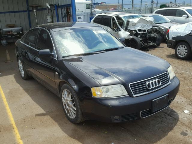 WAULD64B52N071780 - 2002 AUDI A6 2.7T QU BLACK photo 1