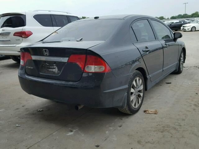 19XFA1F88AE011962 - 2010 HONDA CIVIC EX 黑色 照片 4