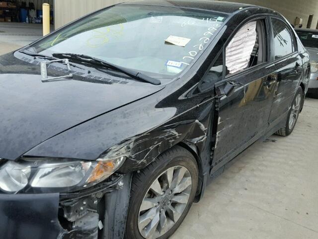19XFA1F88AE011962 - 2010 HONDA CIVIC EX 黑色 照片 9