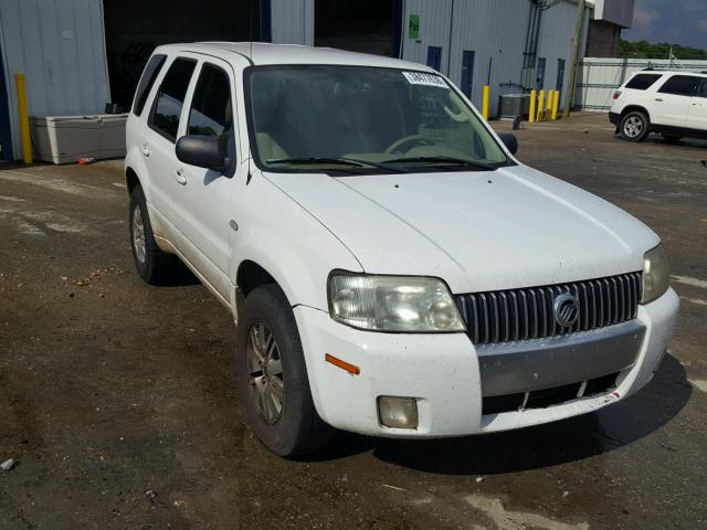 4M2CU87157KJ21033 - 2007 MERCURY MARINER PR WHITE photo 1