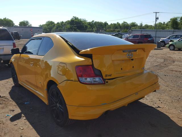 JTKJF5C74C3024967 - 2012 TOYOTA SCION TC ყვითელი ფოტო 3