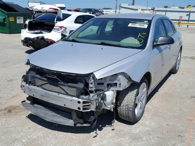 1G1ZG57B694236366 - 2009 CHEVROLET MALIBU LS Gümüş foto 2