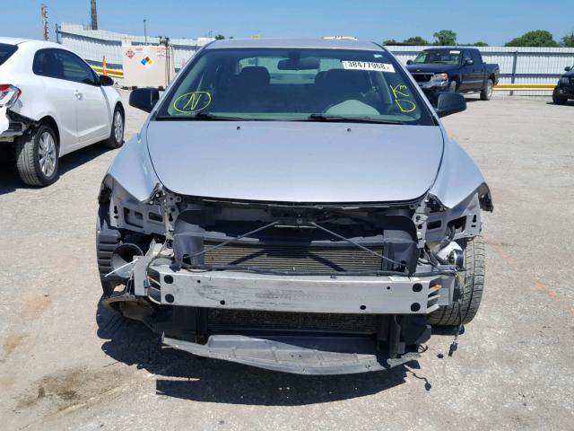 1G1ZG57B694236366 - 2009 CHEVROLET MALIBU LS Gümüş foto 9