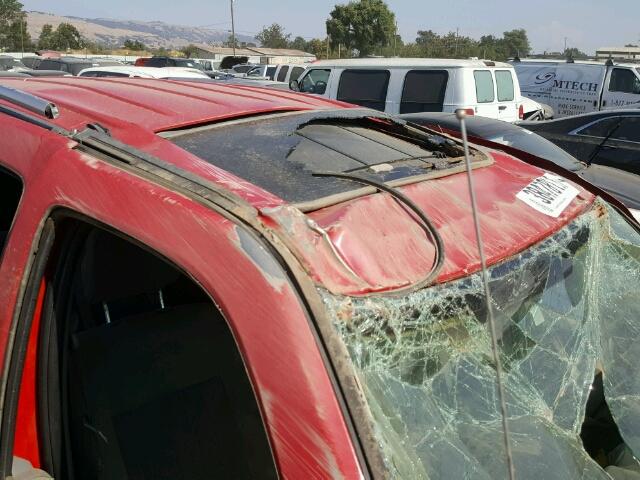 1J4GL58K25W621232 - 2005 JEEP LIBERTY LI RED photo 9