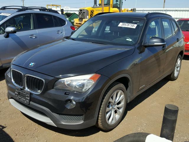 WBAVL1C5XEVY22760 - 2014 BMW X1 XDRIVE2 BLACK photo 2