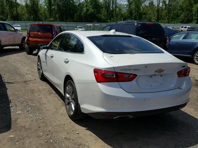 1G1ZH5SX6GF218970 - 2016 CHEVROLET MALIBU PRE WHITE photo 3