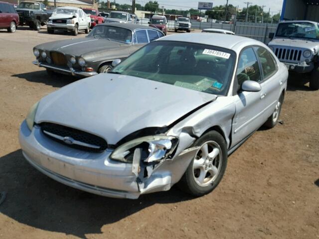 1FAFP55U23A239486 - 2003 FORD TAURUS SILVER photo 2