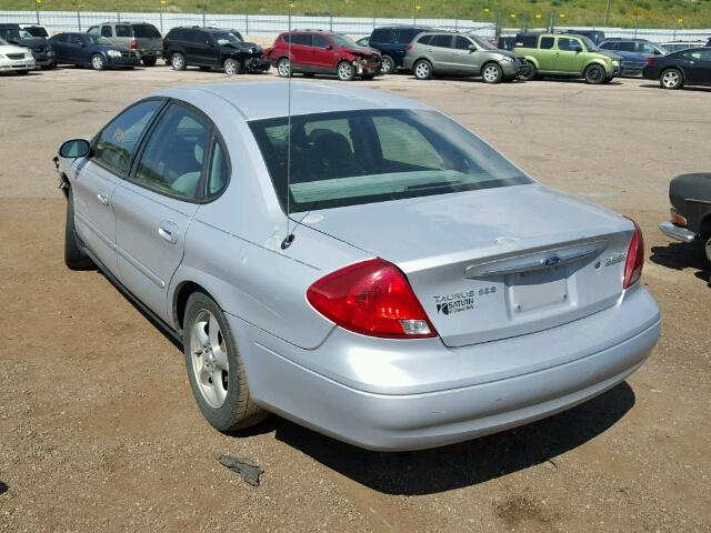 1FAFP55U23A239486 - 2003 FORD TAURUS SILVER photo 3