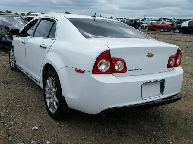 1G1ZE5E73BF302953 - 2011 CHEVROLET MALIBU LTZ 白色 照片 3